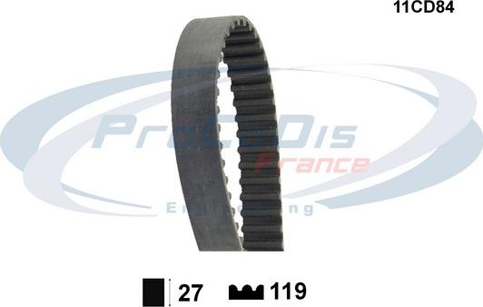 Procodis France 11CD84 - Zupčasti remen  www.molydon.hr