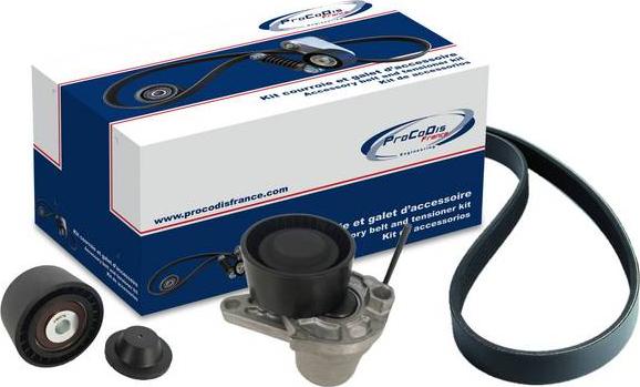Procodis France KGA4040 - Garnitura klinastog rebrastog remena www.molydon.hr