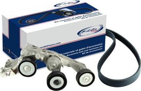 Procodis France KGA5001 - Garnitura klinastog rebrastog remena www.molydon.hr