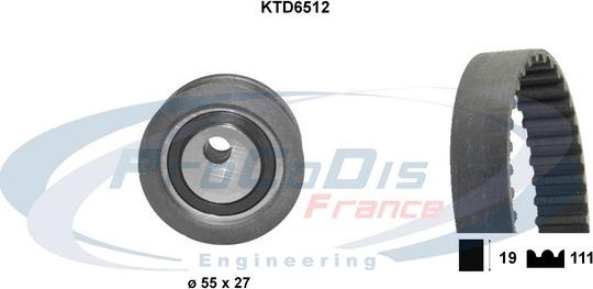 Procodis France KTD6512 - Komplet zupčastog remena www.molydon.hr