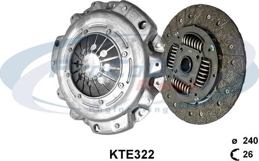 Procodis France KTE322 - Komplet kvačila www.molydon.hr