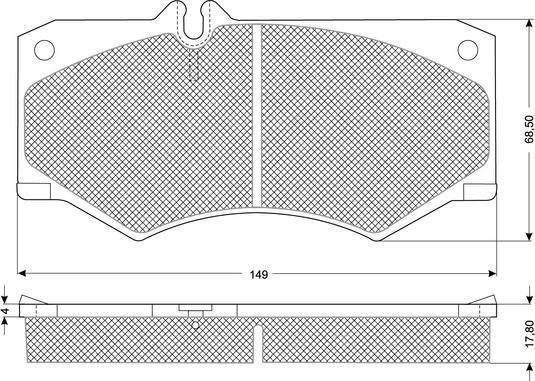 Procodis France PF1020 - Komplet Pločica, disk-kočnica www.molydon.hr