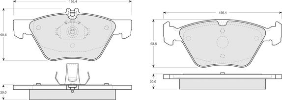 Procodis France PF1282 - Komplet Pločica, disk-kočnica www.molydon.hr
