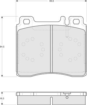 Procodis France PF1274 - Komplet Pločica, disk-kočnica www.molydon.hr