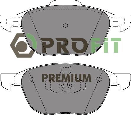 Profit 5005-1594 - Komplet Pločica, disk-kočnica www.molydon.hr
