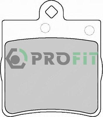 Profit 5000-1311 C - Komplet Pločica, disk-kočnica www.molydon.hr
