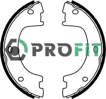 Profit 5001-4103 - Komplet kočnica, bubanj kočnice www.molydon.hr