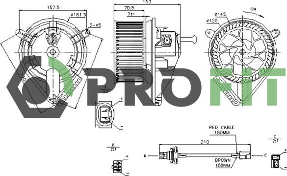 Profit 1860-0001 - Ventilator kabine/unutrasnjeg prostora www.molydon.hr