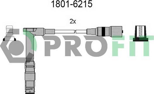 Profit 1801-6215 - Set kablova za paljenje www.molydon.hr