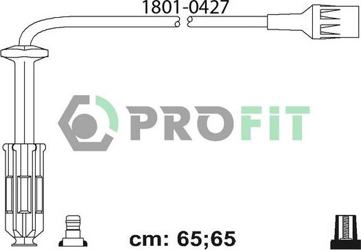 Profit 1801-0427 - Set kablova za paljenje www.molydon.hr