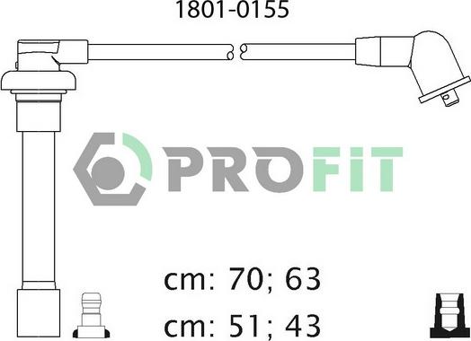 Profit 1801-0155 - Set kablova za paljenje www.molydon.hr