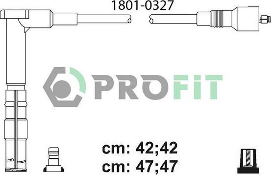 Profit 1801-0327 - Set kablova za paljenje www.molydon.hr
