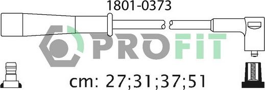 Profit 1801-0373 - Set kablova za paljenje www.molydon.hr