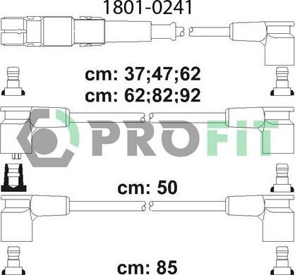 Profit 1801-0241 - Set kablova za paljenje www.molydon.hr