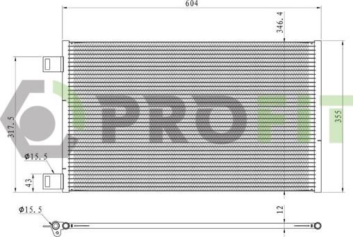Profit 1770-0088 - Kondenzator, klima-Uređaj www.molydon.hr