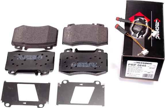 Protechnic PRP0645 - Komplet Pločica, disk-kočnica www.molydon.hr
