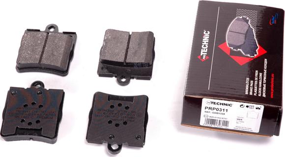 Protechnic PRP0311 - Komplet Pločica, disk-kočnica www.molydon.hr