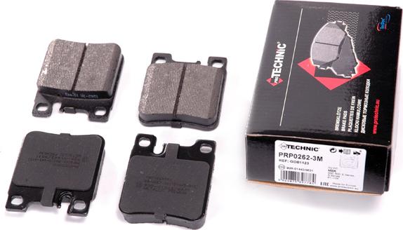 Protechnic PRP0262-3M - Komplet Pločica, disk-kočnica www.molydon.hr