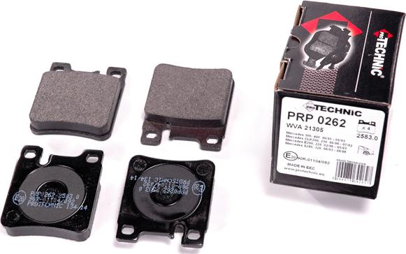 Protechnic PRP0262 - Komplet Pločica, disk-kočnica www.molydon.hr