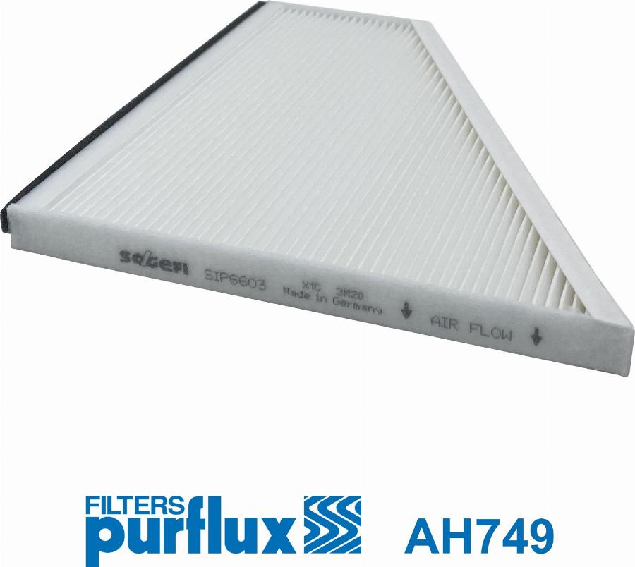 Purflux AH749 - Filter kabine www.molydon.hr