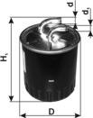 PZL Filters PD622 - Filter za gorivo www.molydon.hr