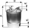 PZL Filters PD623 - Filter za gorivo www.molydon.hr