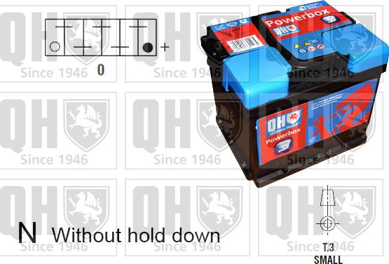 Quinton Hazell QBT0543 - Akumulator  www.molydon.hr