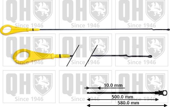 Quinton Hazell QOD165 - Šipka za mjerenje ulja www.molydon.hr