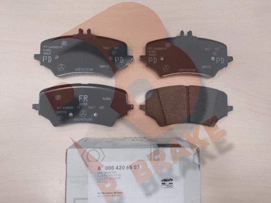 R Brake RB2450 - Komplet Pločica, disk-kočnica www.molydon.hr