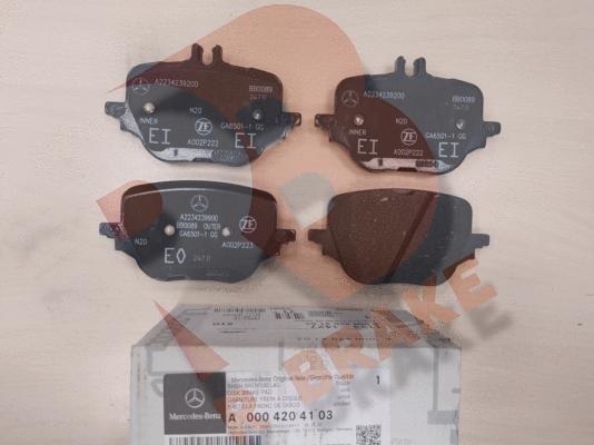 R Brake RB2434 - Komplet Pločica, disk-kočnica www.molydon.hr