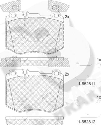 R Brake RB2367-202 - Komplet Pločica, disk-kočnica www.molydon.hr