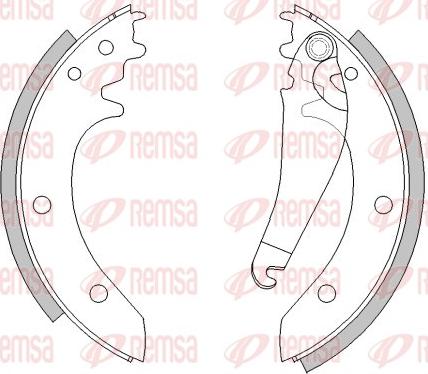 Remsa 4487.00 - Kočiona obloga www.molydon.hr