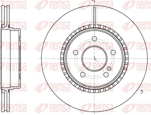 Remsa 6929.10 - Kočioni disk www.molydon.hr