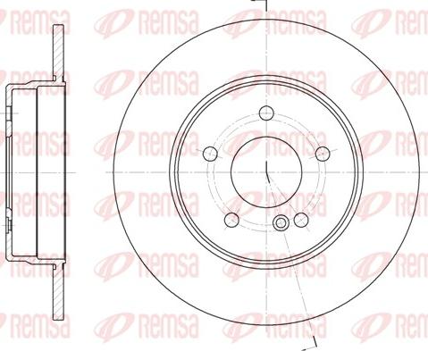 Remsa 6555.00 - Kočioni disk www.molydon.hr