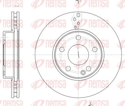 Remsa 61521.10 - Kočioni disk www.molydon.hr