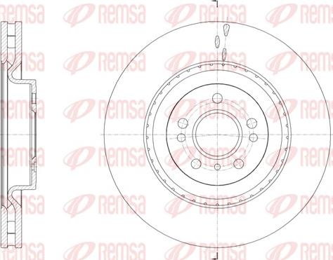 Remsa 61634.10 - Kočioni disk www.molydon.hr