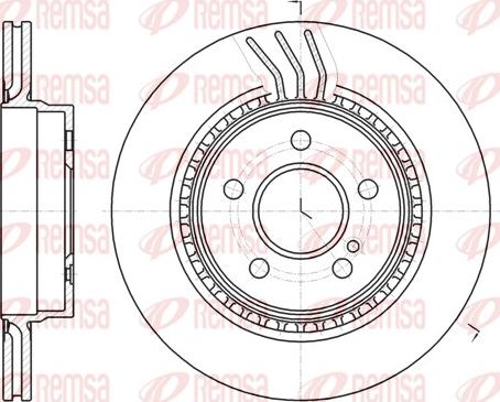 Remsa 61071.10 - Kočioni disk www.molydon.hr
