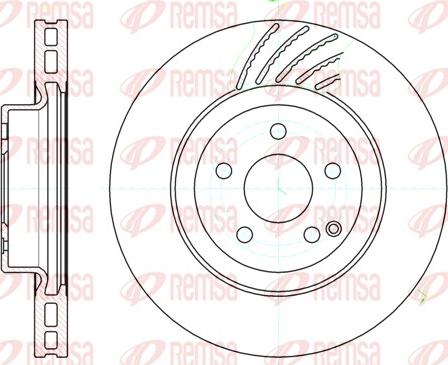 Remsa 61142.10 - Kočioni disk www.molydon.hr