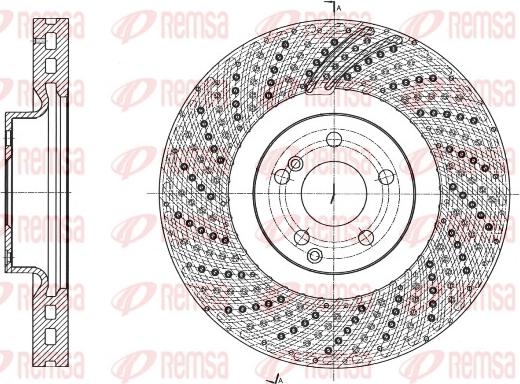 Remsa 61739.10 - Kočioni disk www.molydon.hr