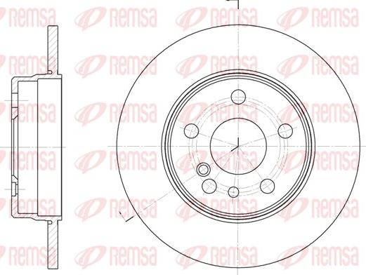 Remsa 6332.00 - Kočioni disk www.molydon.hr