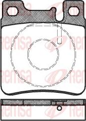 Remsa 0407.00 - Komplet Pločica, disk-kočnica www.molydon.hr