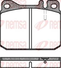 Remsa 0010.20 - Komplet Pločica, disk-kočnica www.molydon.hr