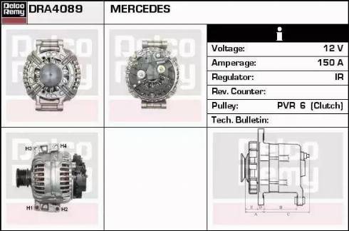 Remy DRA4089 - Alternator www.molydon.hr