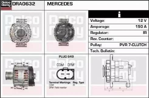 Remy DRA0632 - Alternator www.molydon.hr