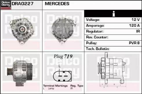 Remy DRA0227 - Alternator www.molydon.hr