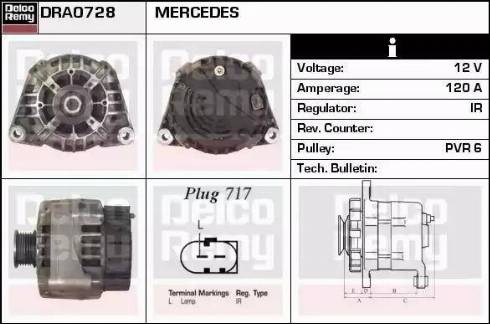 Remy DRA0728 - Alternator www.molydon.hr