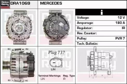 Remy DRA1069 - Alternator www.molydon.hr