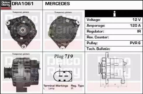Remy DRA1061 - Alternator www.molydon.hr