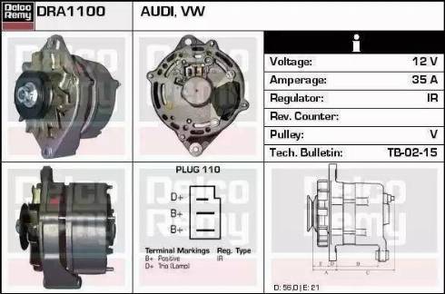 Remy DRA1440 - Alternator www.molydon.hr