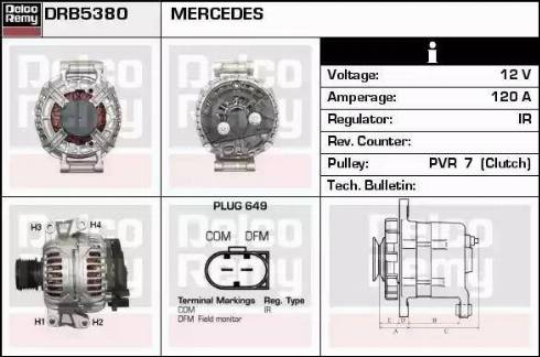 Remy DRB5380 - Alternator www.molydon.hr